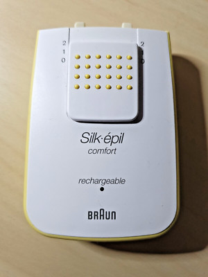BRAUN SILK-EPIL EPILIERER 5308 EE330 Comfort SensoSmart  Weiß-gelb nur Gerät