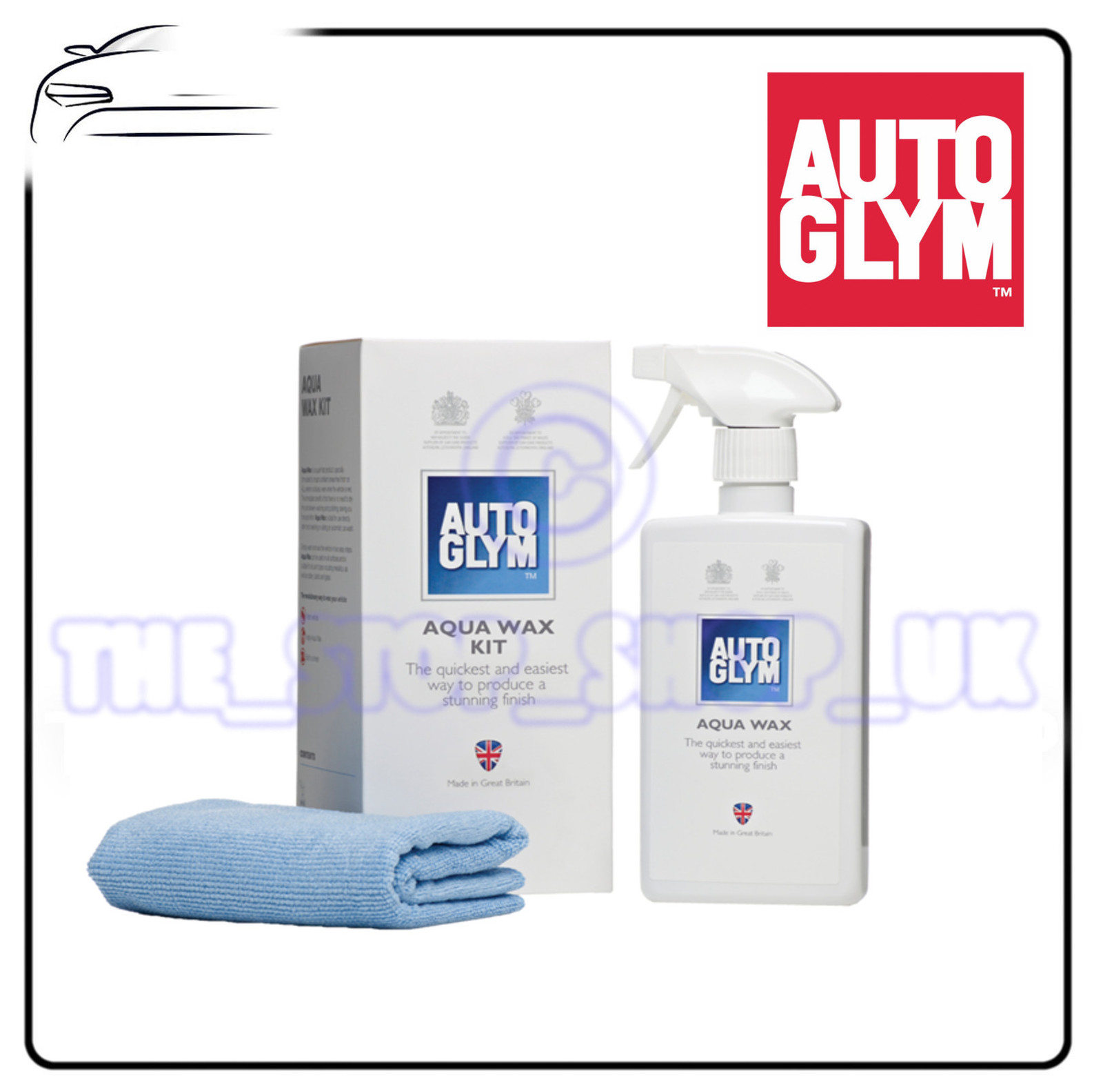 Autoglym Aqua Wax Kit 500ml Includes Microfibre Towel eBay