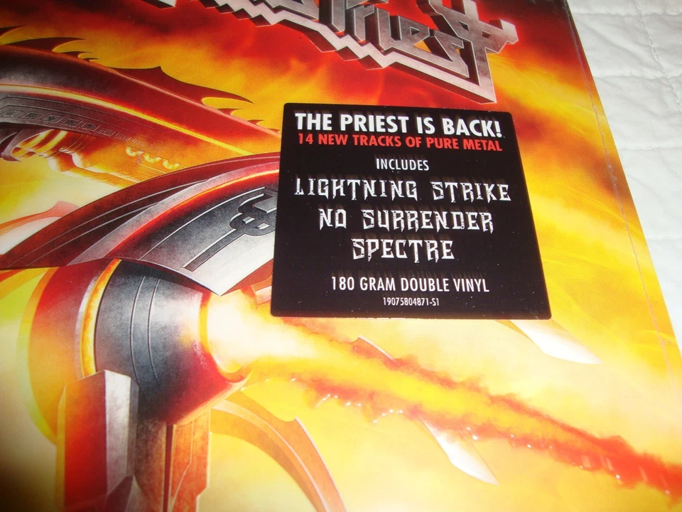 Judas Priest Firepower 180gram double vinyl gatefold LP (NEW) - Image 2 of 4