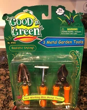 Lanard Kids Garden Tools Pretend Play Gardening Planting Trowel Hoe Clippers New