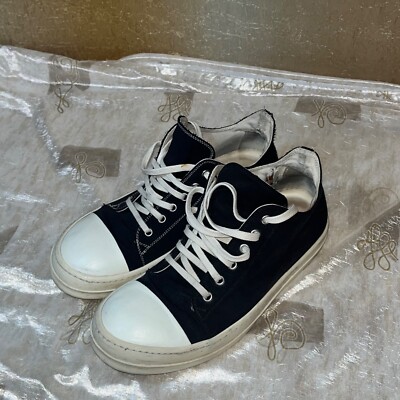 Rick Owens Ramones DRKSHDW Low 2-tone Stitch