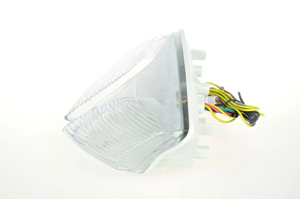 Luz trasera LED + señal de giro delantera + trasera apta para 11-23 GSXR600/750 09-16 GSXR1000 transparente Foto 4 de 4