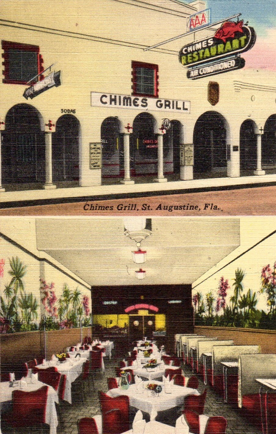 Chimes Grill in St Augustine FL OLD eBay