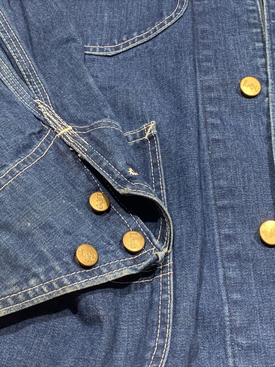 Rare Lee 91-J vintage sanforized union denim chore jacket Rare Lee 91-J vintage sanforized union denim chore jacket
