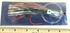 Tackle Mirror Jet B Red/Black Rigged 5/0 80# Mono Line Salt Water Lure