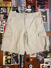 Canyon River blues men s white cargo shorts size 32