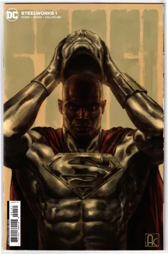 STEELWORKS #1- 1:25 ARIEL COLON CARDSTOCK VARIANT- DAWN OF DC