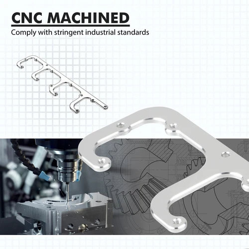 Billet Square Coils Valve Cover Mount Coil Brackets D581 12558693 For LS LS1 LS6 - Picture 3 of 15