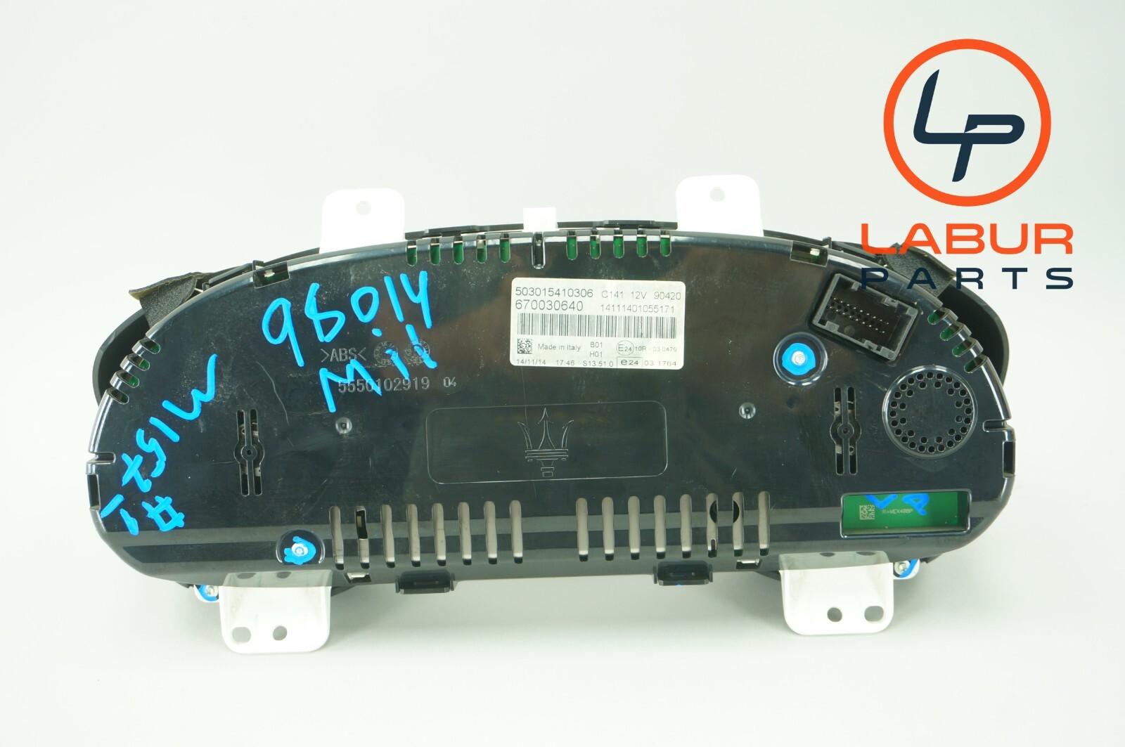 M157 14-15 Maserati Ghibli Speedometer Instrument Cluster Gauge 98K Miles A797