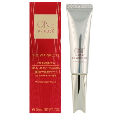 Kose One By Kose 20g / 0.7fl.oz, The Wrinkless Wrinkle Repair Cream From Japan