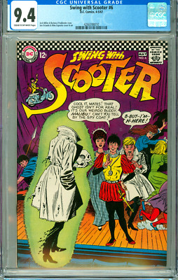 SWING WITH SCOOTER 6 CGC 9.4 CIRCLE 8 PEDIGREE New CGC Case DC Silver Age 1967