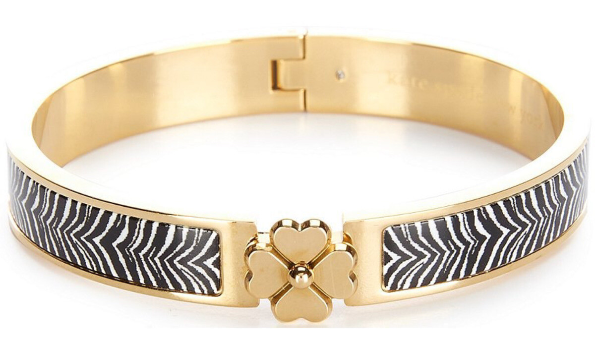 【特価セール】Kate Spade heritage spade flower ブレスレット KATE SPADE New York Heritage Flower Zebra Bracelet Brand New