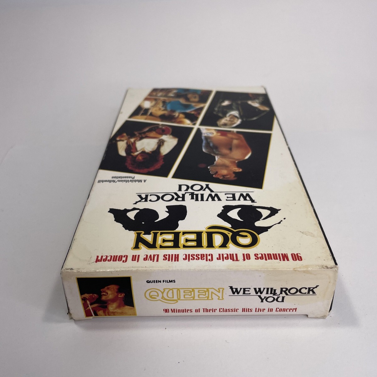 Queen, We Will Rock You (VHS, 1992) Freddie Mercury, Roger Taylor