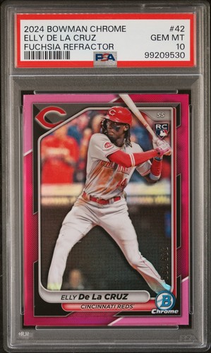 2024 Elly De La Cruz [Fuchsia Refractor] #42