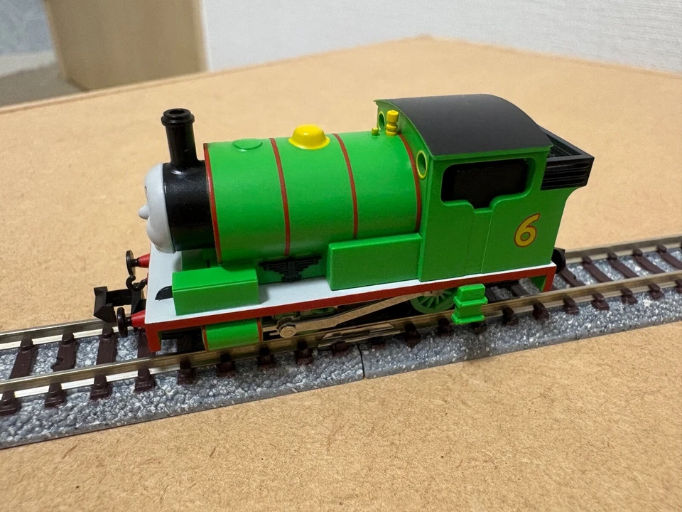 Thomas & Friends Percy N Gauge Scale Tomix 93808 Tomytech without Box Running OK - Image 3 of 4