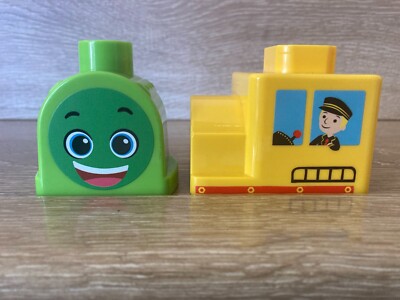Leap Frog Leap Builders 123 Counting Train Replacement parts pieces lot of 2