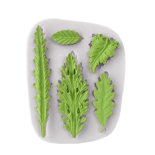 Leaves Silicone Molds Cake Decorating Tools Bakeware Cupcake Dessert Chocolate - Picture 11 of 11