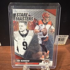 Panini 2021 Mosaic Joe Burrow Stare Masters Insert #SM4 Bengals NFL Football