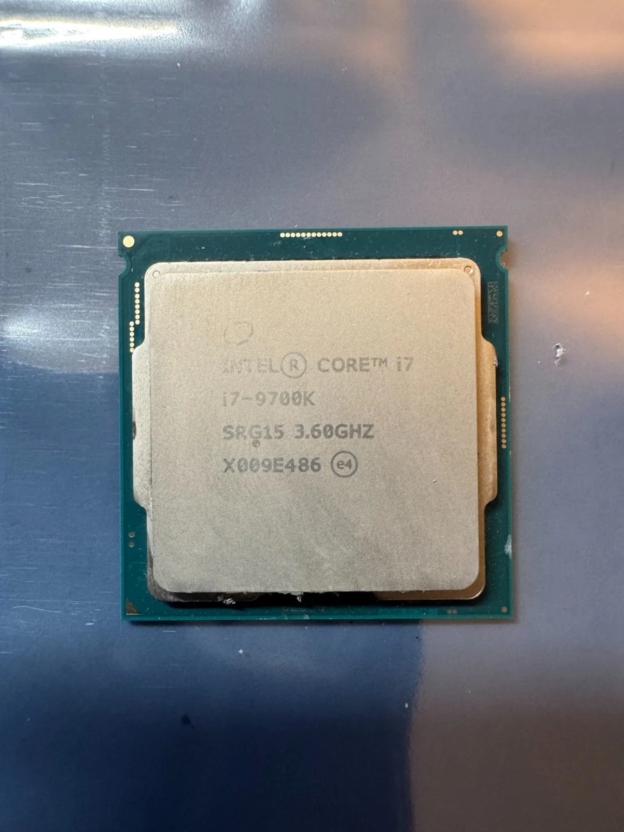 Intel Computer Processors Intel Core i7-9700K Processor Model for