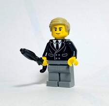 NEW LEGO Captain Arthur Hastings minifigure - Poirot - Made Of Genuine LEGO