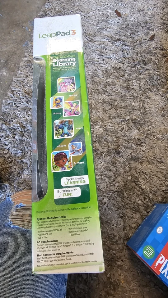 LeapFrog LeapPad3 Platinum Kids Learning Tablet Green - Image 4 of 4