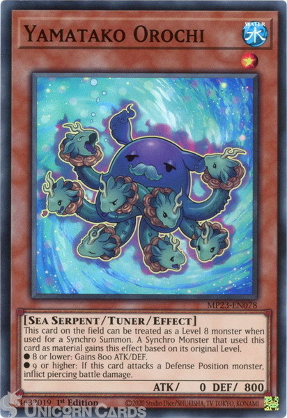 MP23-EN078 Yamatako Orochi :: Super Rare 1st Edition YuGiOh Card