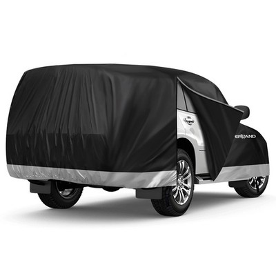 NEVERLAND 485CM SUV Autoabdeckung Autohaube UV Outdoor Vollgarage mit Tür-Zip