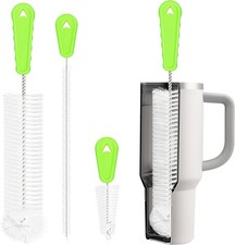Bottle Brush Cleaner Set of 3 14 in Long Handle Water Bottle Straw Cleaner