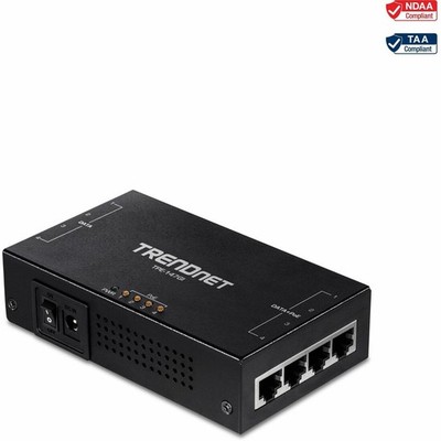 TRENDnet TPE-147GI 65W 4-Port Gigabit PoE+ Injector