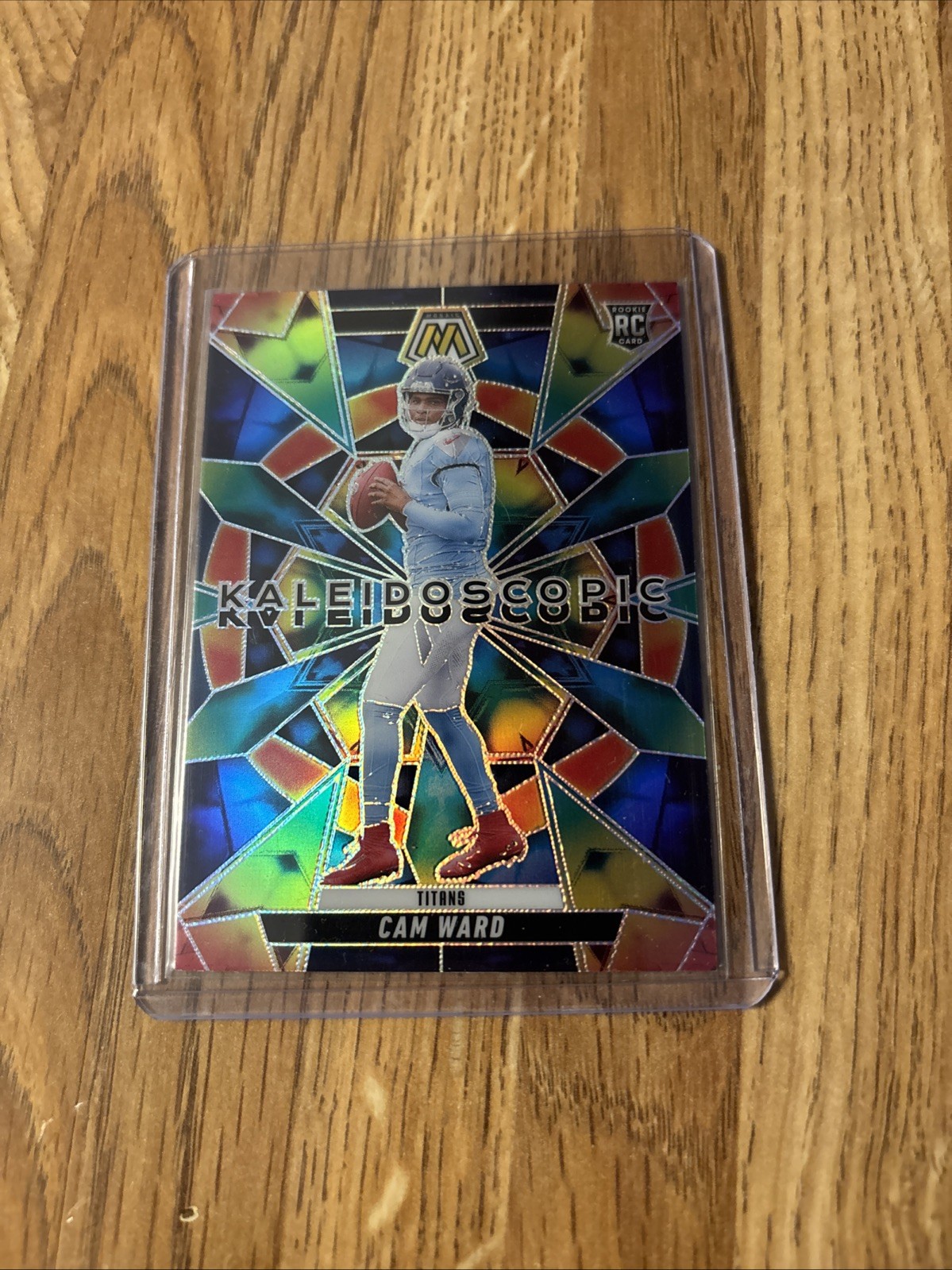 Panini 2025 Mosaic Kaleidoscopic Prizm Rookie Cam Ward Titans Sports Card