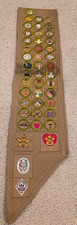 SASH - MERIT BADGE - LOT 22 - EAGLE STAR LIFE TAN VETERAN - Boy Scouts BSA