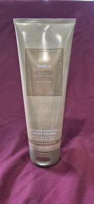 New Bath and Body Works Dahlia Ultimate Hydration Body Cream 8 oz