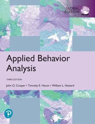 Applied Behavior Analysis, Global Edition John Cooper (u. a.) Taschenbuch 952 S.