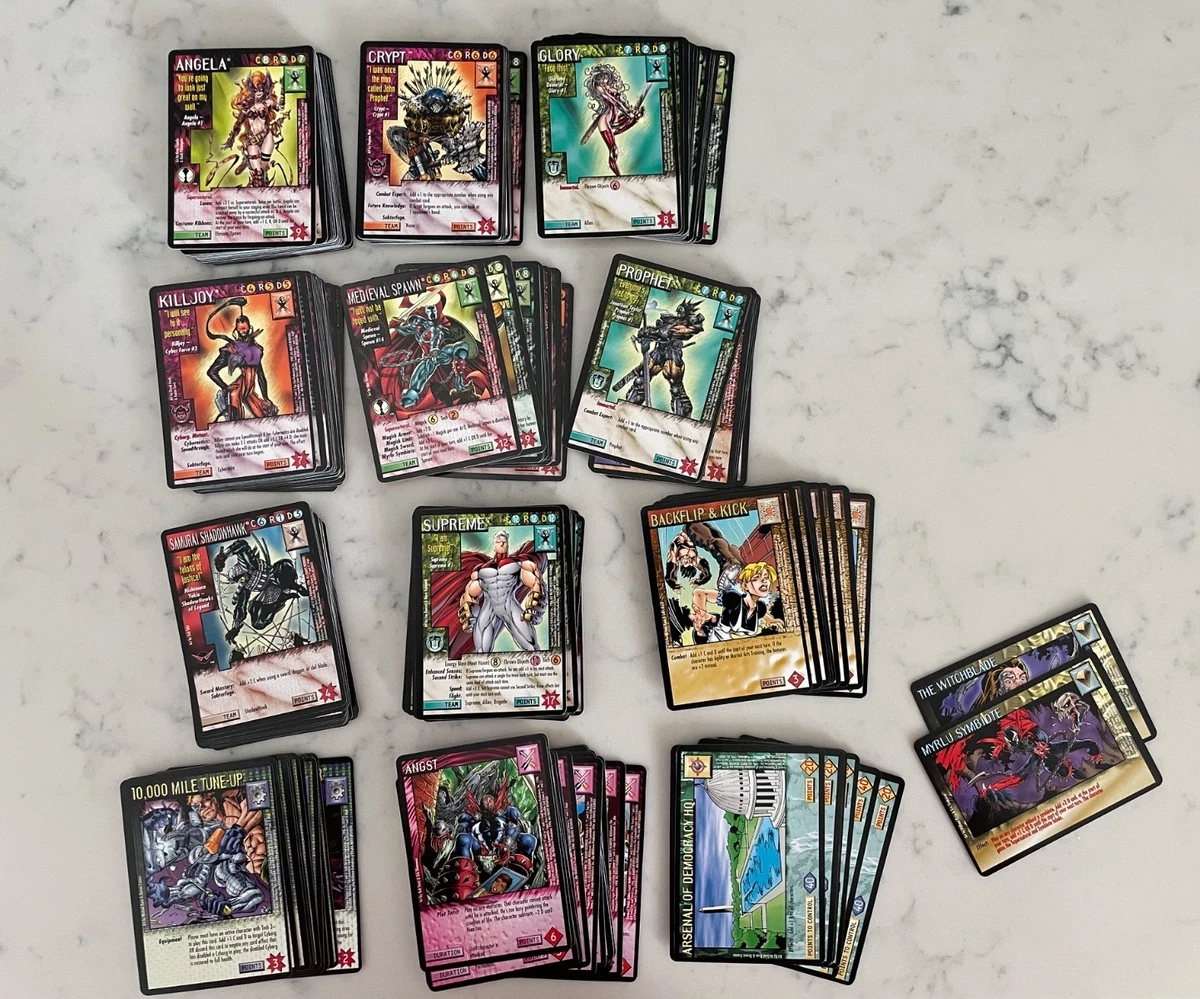 1995 Wildstorms CCG Limited Edition Cards - Ungraded Moderately Played - Aegis Entertainment