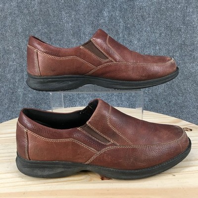 ABEO SMARTsystem Slip-On Loafer Flats Mens 11 Brown Leather Comfort Shoes 3950