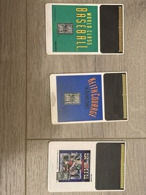 NEC TURBOGRAFX-16 Black Console W/3 Games And A Turbo Tap.