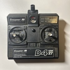 Graupner Jr D4 Ssm 27 Radio Tx Vintage Rc Sg Mantua Robbe Kyosho Tamiya