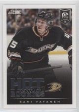 2013-14 Score Hot Rookies Sami Vatanen #615 3o9