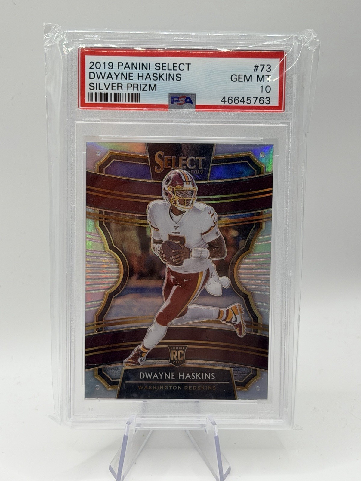 Dwayne Haskins Panini Select #73 Silver