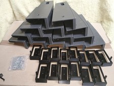 15x Forticrete RIGHT Hand Gemini & Minislate Dry Verge Unit & fixings - roofing