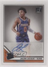 2019-20 Panini Clearly Donruss Rated Rookie Jalen Lecque #CA-JLQ Auto 1b8