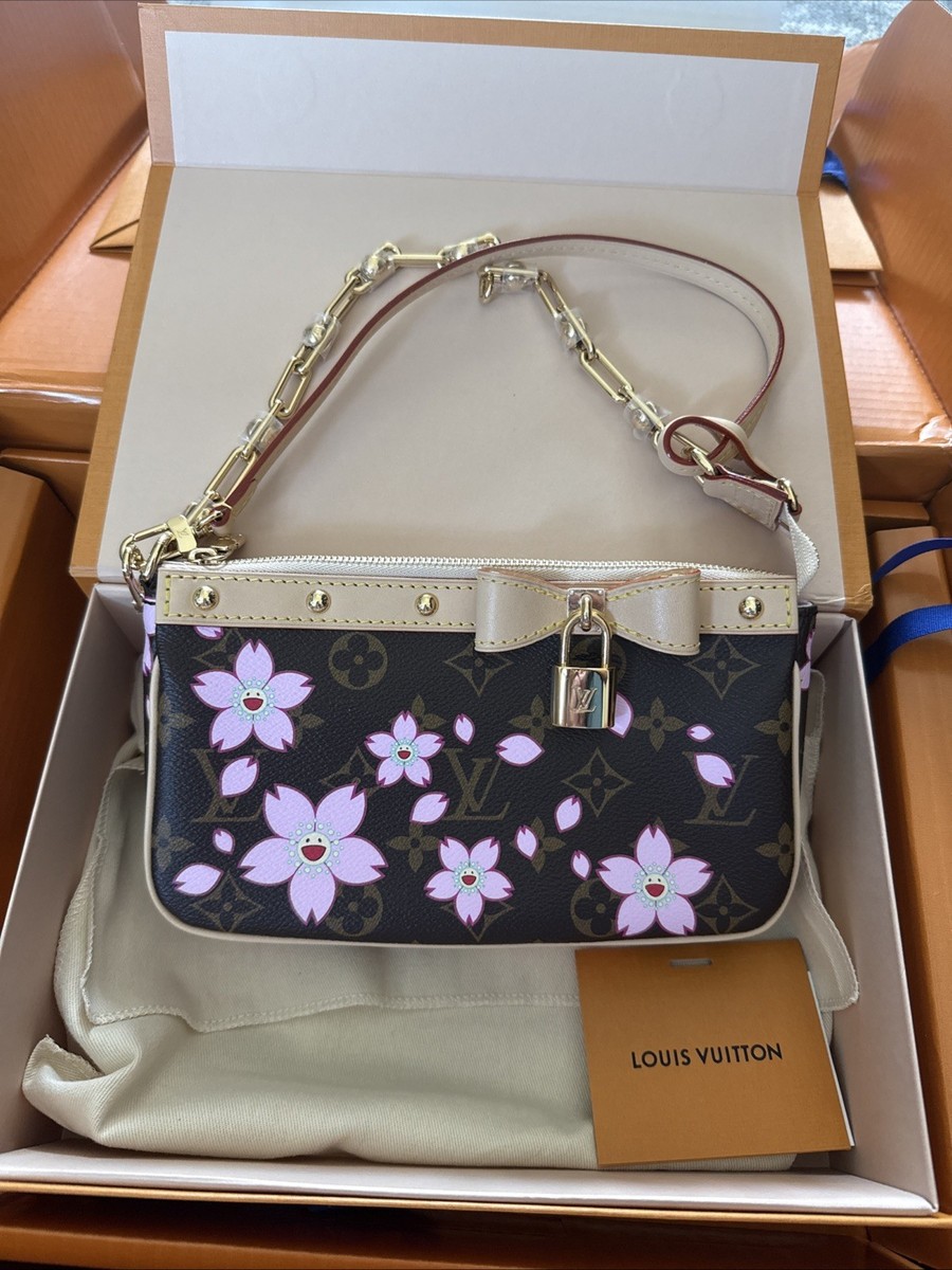 Blossom Pochette Accessoires Lv Murakami Cherry Blossom Pochette