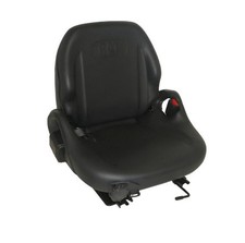 NEW Hangcha Forklift Suspension Seat | Black Vinyl 