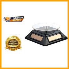 Support Tournant Noir 10x10cm Idéal pour Photographie et Exposition d'Art