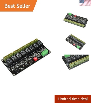 8 Channel I2C Interface Relay Module for Arduino, Raspberry PI, Home Assistan...