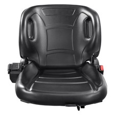 Forklift Seat Adjustable Back Angle Micro Switch Seatbelt For Tractor Loader