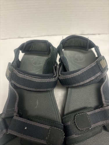 Mens Fitflop Webbing Gray Sandals Size 8 Eu 39 Uk 6 #062-070 - Picture 5 of 8