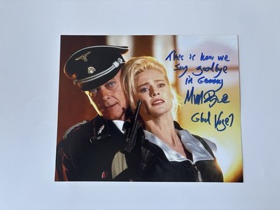 MICHAEL BYRNE In-Person signiertes Autogramm 20x25cm Indiana Jones