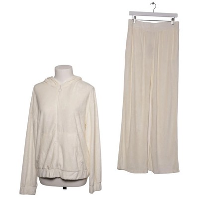 Zeeman, Freizeitanzug, Größe: 42, Polyester/Viskose, Weiß, Einfarbig #389