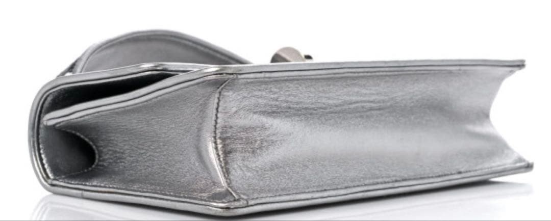 Miu Miu Silver Sequin Y2K Glitter Shoulder Bag with Strap Auth — image 23
